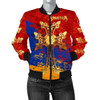 FUNSTUFFPRINT Armenia Khachkar, Armenian Cross Special Women’s Bomber Jacket A7 Bomber Jacket 3D Bomber Jacket