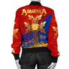 FUNSTUFFPRINT Armenia Khachkar, Armenian Cross Special Women’s Bomber Jacket A7 Bomber Jacket 3D Bomber Jacket