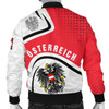 FUNSTUFFPRINT Austria Men’s Bomber Jacket – Austrian Coat Of Arms and Flag – BN18 Bomber Jacket 3D Bomber Jacket