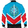 FUNSTUFFPRINT Azerbaijan Coat Of Arms Men Bomber Jacket Lucian Style J5W Bomber Jacket 3D Bomber Jacket