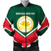 FUNSTUFFPRINT Bangladesh Coat Of Arms Men Bomber Jacket Lucian Style J5W Bomber Jacket 3D Bomber Jacket