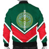FUNSTUFFPRINT Bangladesh Coat Of Arms Men Bomber Jacket Lucian Style J5W Bomber Jacket 3D Bomber Jacket