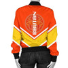 FUNSTUFFPRINT Belize Coat Of Arms Women Bomber Jacket Lucian Style JW5 Bomber Jacket 3D Bomber Jacket