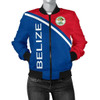 FUNSTUFFPRINT Belize Women’s Bomber Jacket – Curve Version – BN09 Bomber Jacket 3D Bomber Jacket