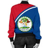 FUNSTUFFPRINT Belize Women’s Bomber Jacket – Curve Version – BN09 Bomber Jacket 3D Bomber Jacket