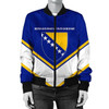 FUNSTUFFPRINT Bolivia Coat Of Arms Women Bomber Jacket Lucian Style JW5 Bomber Jacket 3D Bomber Jacket