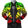 FUNSTUFFPRINT Bomber Jacket American Samoa – Polynesian Tattoo Reggae – BN0110 Bomber Jacket 3D Bomber Jacket