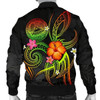 FUNSTUFFPRINT Bomber Jacket American Samoa Polynesian Personalised – Legend of American Samoa (Reggae) – BN15 Bomber Jacket 3D Bomber Jacket