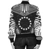 FUNSTUFFPRINT Bomber Jacket Cook Islands Polynesian Chief – Black Version – Bn10 Bomber Jacket 3D Bomber Jacket