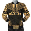 FUNSTUFFPRINT Bomber Jacket Cook Islands Polynesian Chief – Gold Version – Bn10 Bomber Jacket 3D Bomber Jacket