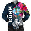FUNSTUFFPRINT Bomber Jacket Guam – Guam Summer Vibes 3D Bomber Jacket