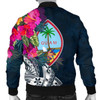 FUNSTUFFPRINT Bomber Jacket Guam – Guam Summer Vibes 3D Bomber Jacket