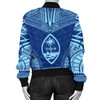 FUNSTUFFPRINT Bomber Jacket Guam Flag Polynesian Chief 3D Bomber Jacket