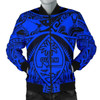 FUNSTUFFPRINT Bomber Jacket Guam Flag, Seal with Maui Moana Tattoo 3D Bomber Jacket
