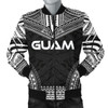 FUNSTUFFPRINT Bomber Jacket Guam Polynesian Chief – Black Version 3D Bomber Jacket