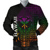 FUNSTUFFPRINT Bomber Jacket Hawaii – Kanaka Maoli Rocket Style 3D Bomber Jacket
