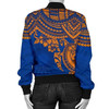 FUNSTUFFPRINT Bomber Jacket Marshall Islands Polynesian – Blue Turtle 3D Bomber Jacket