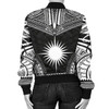 FUNSTUFFPRINT Bomber Jacket Marshall Islands Polynesian Chief – Black Version 3D Bomber Jacket