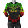 FUNSTUFFPRINT Bomber Jacket Marshall Islands Polynesian Chief – Reggae Version 3D Bomber Jacket