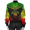 FUNSTUFFPRINT Bomber Jacket Niue Polynesian Chief – Reggae Version 3D Bomber Jacket