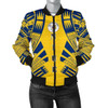 FUNSTUFFPRINT Bomber Jacket Niue Polynesian Tattoo Flag 3D Bomber Jacket