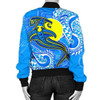 FUNSTUFFPRINT Bomber Jacket Palau Polynesian – Palau Flag with Polynesian Tattoo 3D Bomber Jacket