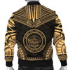 FUNSTUFFPRINT Bomber Jacket Palau Polynesian Chief – Gold Version 3D Bomber Jacket