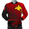 FUNSTUFFPRINT Bomber Jacket Papua New Guinea – Raggiana Bird of Paradise Polynesian Patterns 3D Bomber Jacket