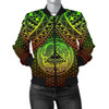 FUNSTUFFPRINT Bomber Jacket Polynesian American Samoa – Reggae Vintage Polynesian Patterns 3D Bomber Jacket