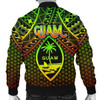 FUNSTUFFPRINT Bomber Jacket Polynesian Guam – Reggae Vintage Polynesian Patterns 3D Bomber Jacket