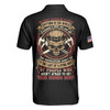 Men Polo Shirt - Machinist My Craft Allows Me To Build Anything Polo Shirt - Skull American Flag Machinist Shirt For Men