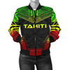 FUNSTUFFPRINT Bomber Jacket Tahiti Polynesian Chief – Reggae Version 3D Bomber Jacket