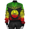 FUNSTUFFPRINT Bomber Jacket Tahiti Polynesian Chief – Reggae Version 3D Bomber Jacket