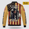 FUNSTUFFPRINT Personalized Name Knight Templar He Who Kneels Before God Bomber Jacket For Men Women 3D Bomber Jacket