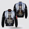 FUNSTUFFPRINT I May Not Be Perfect Cross Wings Bomber Jacket - Jesus Shirt for Men Women 3D Bomber Jacket