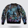 FUNSTUFFPRINT Way Maker Miracle Worker Jesus Lion Cross Bomber Jacket - Jesus Shirt for Men Women 3D Bomber Jacket
