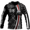 FUNSTUFFPRINT Firefighter 3D Hoodie Dont Be Afraid Just Have Faith  3D Hoodie and Zip Hoodie