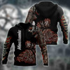 FUNSTUFFPRINT Mechanic 3D Hoodie Black  3D Hoodie and Zip Hoodie