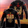 FUNSTUFFPRINT Dad 3D Hoodie Dad Christian Man Of God My Hero  3D Hoodie and Zip Hoodie