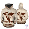 FUNSTUFFPRINT African Zip-Up Hoodie - Root Africa  3D Hoodie and Zip Hoodie