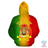 FUNSTUFFPRINT African Zip-Up Hoodie - Africa Soul Of A King 3D Hoodie and Zip Hoodie