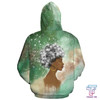 FUNSTUFFPRINT African Hoodie - African Black Girl Dandelion3D Hoodie and Zip Hoodie