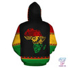 FUNSTUFFPRINT  African Hoodie - Africa Reggae   3D Hoodie and Zip Hoodie