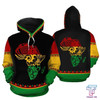 FUNSTUFFPRINT  African Hoodie - Africa Reggae   3D Hoodie and Zip Hoodie