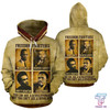 FUNSTUFFPRINT  African Hoodie - Africa Black Civil Leaders 3D Hoodie and Zip Hoodie
