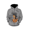 FUNSTUFFPRINT  African Girl Lose My Mind And Find My Soul Unisex Deluxe  3D Hoodie and Zip Hoodie
