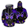 FUNSTUFFPRINT-  Butterfly  3D Hoodie and Zip Hoodie