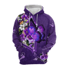 FUNSTUFFPRINT - Butterfly Combo Hoodie    3D Hoodie and Zip Hoodie
