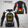 FUNSTUFFPRINT Customize Germany Map & Coat Of  3D Hoodie and Zip Hoodie