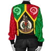 FUNSTUFFPRINT Bomber Jacket Vanuatu Polynesian – Vanuatu Flag and Coat Of Arms 3D Bomber Jacket